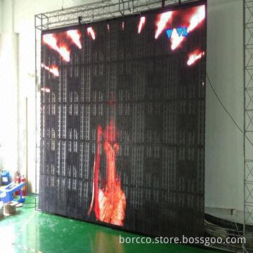 Outdoor Curtain LED Screen with High Resolution and Refresh Rate